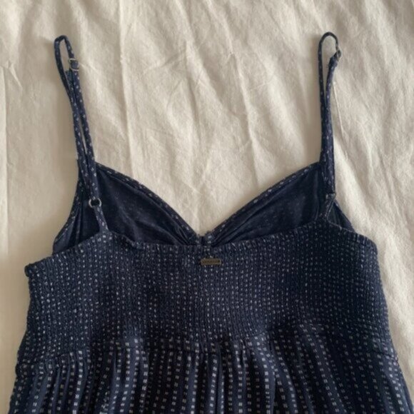 O'NEILL - Cute Boho Dark Blue Print "Anabella" Romper Jumper Onesie- Size M - Picture 7 of 11